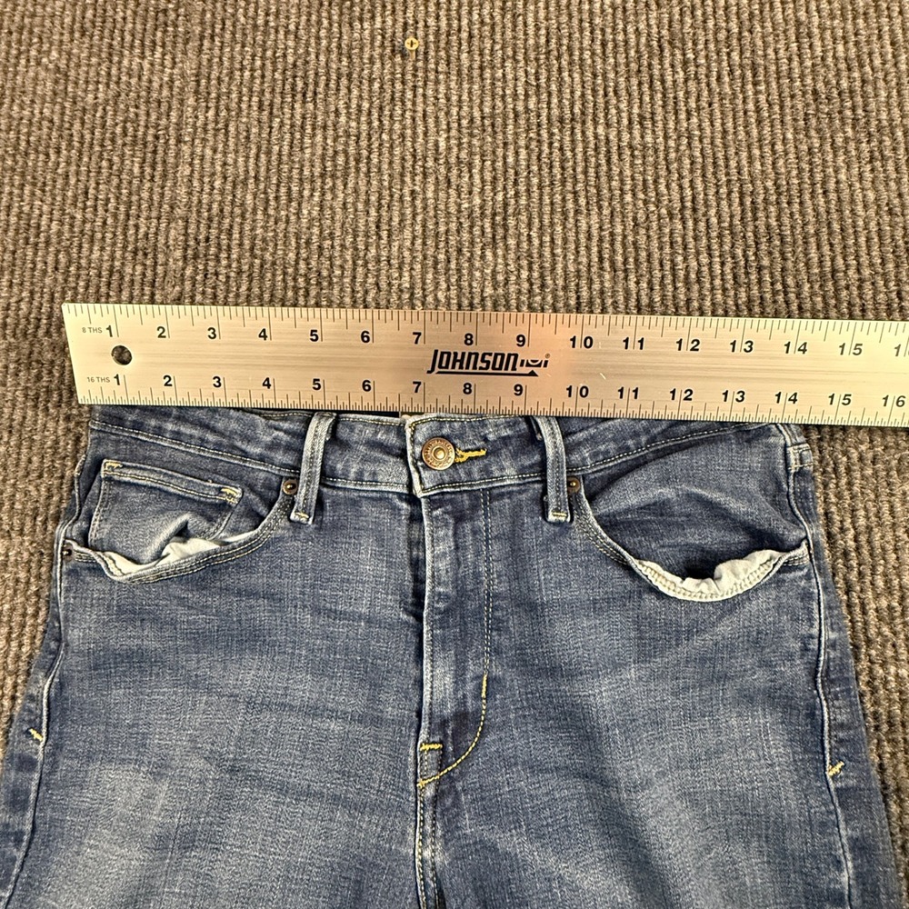 Levis Mid Rise Skinny Jeans Womens Size 10S Medium Wash Denim W30 L30 - Picture 6 of 15
